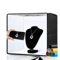MAAOZ New 40 to 80 cm Photo Studio Box Photography Backdrop Portable Softbox LED Light Photo Box Fold Photo Studio Soft Box. 