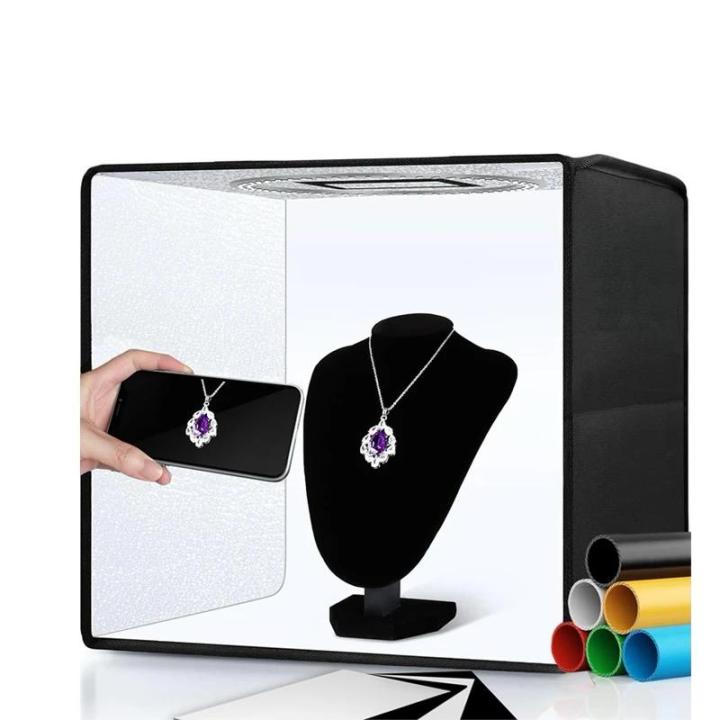 MAAOZ%20New%2040%20to%2080%20cm%20Photo%20Studio%20Box%20Photography%20Backdrop%20Portable%20Softbox%20LED%20Light%20Photo%20Box%20Fold%20Photo%C2%A0Studio%C2%A0Soft%C2%A0Box%20-%20Image%203