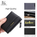 LouisWill Men Wallets Leather Men Bags Short Wallets Bifold Clutch Wallets Crocodile Pattern Wallets Travel Purses Coin Pouch ID Credit Cards Holders for Business, Travel, Office. 
