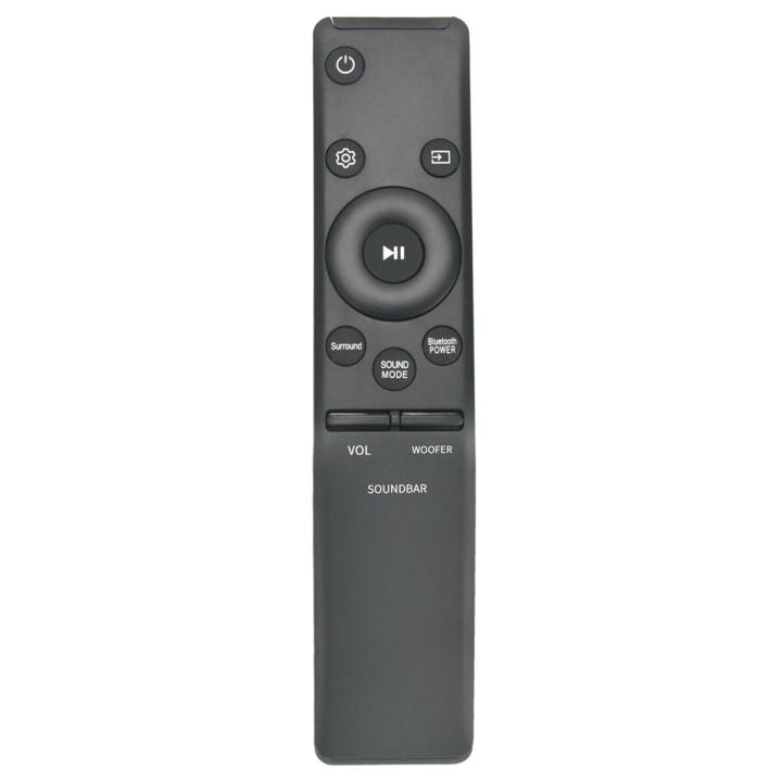AH59-02758A Replace Remote Fit for Samsung Soundbar HW-M450 HW-M4500 HW-M4501 HW-M550 HW-M430 HW-M360 HW-M370 - Black