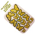 Butterfly Cake Toppers Happy Birthday Cake Toppers Handmade Painted.... 