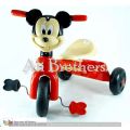 Kids Mickey Mouse Cartoon Design Tricycle with Back Basket & Lights Music Imported Made. 