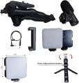 Vloging Video Making AY49 for Smartphone and Camera Vlogging Video Making Kit Studio Kits Video Recording Photography Suit with Microphone LED Fill Light Mini Tripod Kit With Remote. 