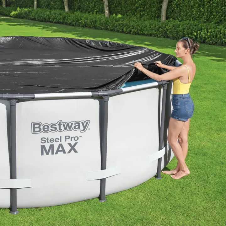 Bestway%20Pool%20Cover%2058036,%2010FT/3.05M%20Swimming%20Fast%20Set%2010'%20Pool%20Cover,%20Protected,%20Pool%20Clean,%20Rainproof,%20Dustproof,%20Outdoor,%20Garden,%20Pool%20Swimming,%20Sunblock%20Cover,%20Ready%20For%20Summer,%20Kids,%20Girls%20&%20Boys%20Fast%20Set%20Pools%20-%20Image%203