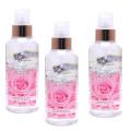 SAC - Rose Water Spray 100% Pure PACK OF THREE 3 Natural For Skin, Cosmetic and Makeup. 