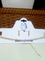 Elegant Multi Layered Chains Designer Chokar Necklace with Earrings from Seek for Style. 