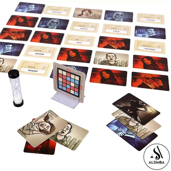 Encryption%20Names%20Confidential%20Word%20Codename%20Board%20Game%20Exciting%20Expedition%20for%20the%20Entire%20The%20Top%20Family%20Card%20Game%20For%202%20to%208%20Players%20-%20Image%205