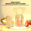 Dr.isla Baby Pacifiers Feeder Kids Fruit Feeder Nipples Feeding Safe Baby Supplies Nipple Teat Pacifier. 