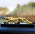 Panther for Car Dashboard Decoration Golden Tiger Leopard Ornaments Animal Cheetah for Auto Interior Accessories Home Decoration. 