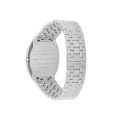 Gucci 25H Silver Stainless Steel Silver Dial Quartz Unisex Watch - YA163401. 