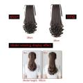 RHS Online Drawstring Curly Wig Ponytail Heat Resistant Hairpieces Natural Clip In Hair Extensions. 
