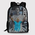 Haaland's Pride Backpack For Football Fans College Bag With Laptop Partition. 