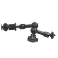 Mobile Rolling Sliding Dolly Stabilizer Skater Slider 11" Articulating Arm Camera Stand Photography Car For 9 8 6 5. 