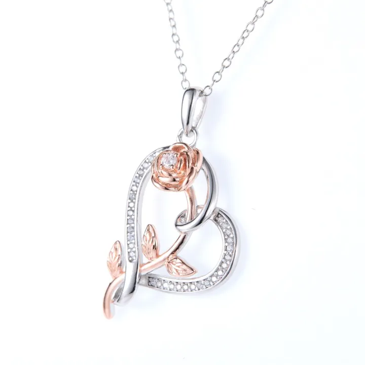 Heart%20&%20Rose%20Crystal%20Pendant%20Necklace%20for%20Women%20%E2%80%93%20Rose%20Gold%20&%20Silver%20Luxury%20Fashion%20Jewelry%20Gift%20-%20Image%204