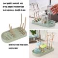 EF Detachable Drying Rack Baby Bottle Dryer Solid Feeding Bottle Stand Holder. 