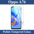 Oppo A76 Screen Protector Polish Tempered Glass For Oppo A76. 