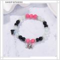 ShopSphere 2Pcs/Set Gwen and Miles |Spider man and Spider girl | Me and Who Couple Magnetic Halloween Spider Heart Attract Chain Bracelets Couple Jewelry. 