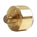 ED 28mm Dial Air Pressure Gauge Manometer 350Bar for Adapter. 