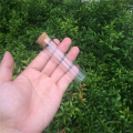 4 PC Mini Glass Bottles, Cork Stopper Jars, Glass Vials Cork Stoppers, Tiny Glass Jars, Wishing Bottles, Message Bottle. 