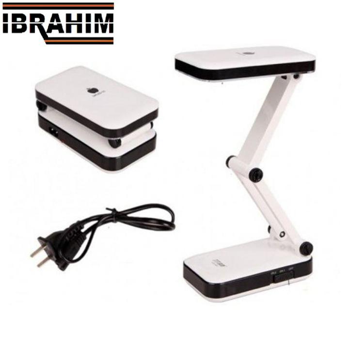 Study Table Lamp for kids DP LED-666 Foldable Desk Lamp | Rechargeable Bright Light Table Lamp | Study Lamp for Students | Mini Night Emergency Table Lamp