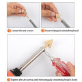 Quick Easy Plastic Welding Tool Kit for Repairing with Hot Stapler Soldering Iron Tip Ideal for Southeast Asian Buyers. 