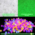 100pcs Color Changing UV Beads Mixed Color Glow In The Dark Beads Jewelry Making Podazz. 