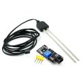 Soil Moisture Sensor and Soil Detector Module Soil Moisture Test Soil Humidity Test Corrosion Resistance Probe for Arduino. 