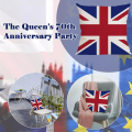 Union Jack Flag British Flag Pillow Case 45x45cm Cushion Cover Linen Home Decor. 