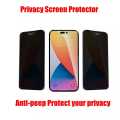 Iphone 14 Pro Max (6.7 inches) Privacy Protective Glass Tempered Glass screen protector. 
