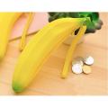 New Silica gel coin purses holders children's purse cute banana pencil case baby wallets. 