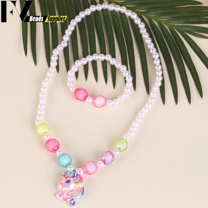 Baby%20Girl%20Lovely%20Cute%20Cartoon%20%20Necklace%20Set%20Children%20Kids%20Pearl%20jewelry%20Set%20Children%20gift%20-%20Image%204