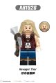 Single Sale Marvel Thor Figures Building Blocks Mighty Thor Ravager Thor Gorr Korg Star Lord Valkyrie Minifigures Assemble Bricks for Children Collection Gift Toys X0339. 