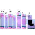 1set new Waterproof Adhesive Sticker For iPhone 13 12 mini 11 pro max 6S 7 8 Plus X XR XS Max LCD Screen Frame Bezel Seal Tape Glue +Battery Sticker. 