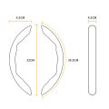 Better Steering Wheel Grip Stylish Wood Grain Steering Wheel Cover Anti-slip Odorless Heat-resistant Universal Fit for Cars Get Yours. 