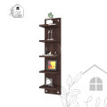 Elegant DIY Wood Wall Mounted Shelf/Book Shelf/Floating Wall Shelf/Wall Display Rack for Home, Living Room, Drawing Room, Office (Wenge) by Home Décor Decorative. 