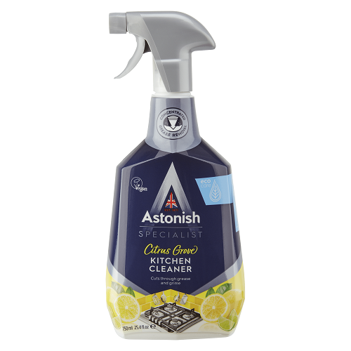 Astonish Cleaners Specialist Kitchen Cleaner Citrus Grove 750ml (Imported)