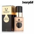 Miss Rose Waterproof Moisturizing Oil Free Full Coverage Deep Whitener Liquid Foundation 30Ml. 