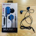 AUDIONIC MARK 1 WIRED EARPHONE HD SOUND QUALITY CALLING HAND-FREE 3.5 MM AUX INPUT 3.5 MM AUDIO JACK EARPHONE. 