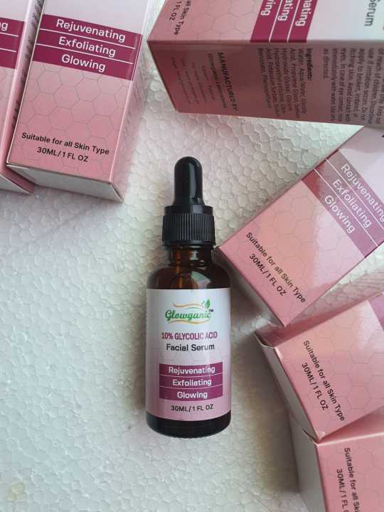 Glowganic 10% Glycolic Acid Serum (30 ml)