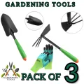 Gardening Tools 3-Pcs Set Pruning Shear Shovel Spade Hoe Rake 3 Piece Set Gardening Tool Gardening Shovel,Gardening Planting Digging Iron Hoe Rake for Gardening, Digging, Planting and plant cutter. 