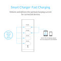 ORICO USB Charger 4 Port 30W USB Wall Travel Charger with 30W of Output For MP3/MP4 Player UK Plug. 