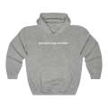 Relentless Effort printed full sleeves pullover hoodie for men. 