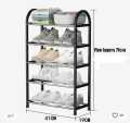 5 Layer Shoe Rack - Mehruu Collection Stock Able Shoe Rack Shoe Shelf 5 Layers Shoe Stand Best For Home - Multipurpose 5-Layer Shoe Rack for Home & Office - Durable, Non-Breakable Shoe Shelf Organizer. 
