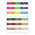 Hello My Name is Tag Stickers Labels for Stationery Books Notebooks Pencils 45PC Y98A. 
