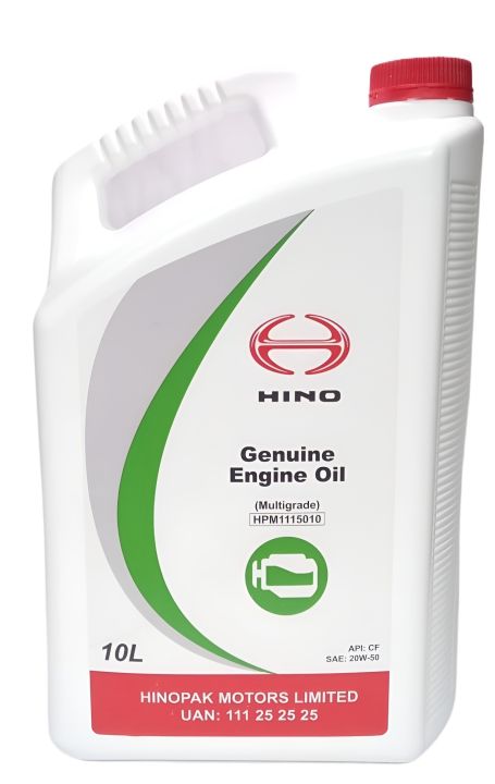 Hino Genuine Engine Oil - 10 Liter HPM1115010