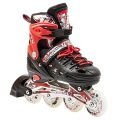 Long Feng Power Adjustable Professional Inline Roller Skates, Rollerblades for Adults, XL size for 41 To 44 Foot Size, Premium Quality Skate shoes for Men and Women.. 
