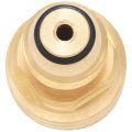 Propane Gas Adapter Converts POL LP Tank Service Valve to QCC1/Type1- Old to New. 