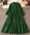 Most demanding Design Western Style Panel Work Long Frock For Women. 