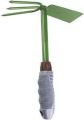 Gardening Tools 10* inch 2-in-1 Steel Anti Slip Grip Garden Rake Hoe. 