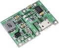 J5019 3.7V 9V 5V 2A Adjustable Step Up 18650 Lithium Battery Charging Discharge Boost Converter. 